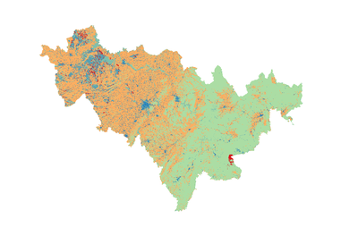 吉林省2010年生态系统类型栅格数据
