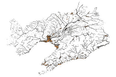 辽宁省1990湿地生态系统空间分布数据